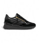 GEOX Desya Leather Sneakers black