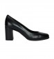 Zapatos de piel New Annya negro -Altura del tacón: 7,5cm-