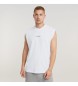 G-Star Boxy ärmlös T-shirt vit