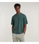 G-Star Overgeverfd Boxy T-shirt groen