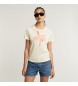 G-Star Summer Graphic T-shirt white
