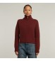 G-Star Chunky Skipper Sweater rödbrun