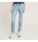 G-Star Dżinsy 3301 Skinny niebieskie