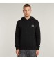 G-Star Hooded Sweatshirt Logo black