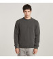 G-Star Overgeverfd sweatshirt zwart