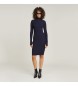 G-Star Rib Slim dress navy