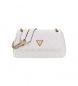 Guess Bolsa de ombro conversível Giully branco