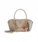 Guess Sac à main beige Davina Charms