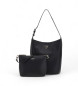 Guess Bolso Meridian II Bucket negro