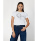 Guess Camiseta brillantes blanco