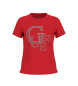 Guess Camiseta brillantes rojo