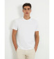 Guess T-shirt com logtipo bordado a branco