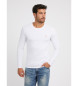 Guess Wit t-shirt met lange mouwen