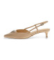 Guess Chaussures en cuir beige Jesson