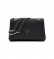 Guess Mini Umhngetasche noelle saffiano schwarz