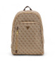 Guess Sac  dos Vezola smart logo 4g marron