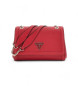 Guess Borsa a tracolla Noelle Saffiano rossa