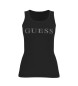 Guess T-Shirt Verschönert schwarz