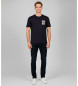 Guess T-shirt Flower niebieski