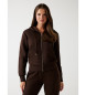 Guess Neopreen sweatshirt met capuchon en ritssluiting
bruin