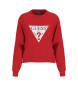 Guess Felpa in pile originale rossa