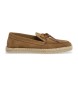 Hackett London Alpargatas de Piel Altea Laces marrn