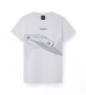 Hackett London T-shirt Car biały