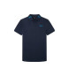 Hackett London Polo con punta blu navy