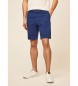 Hackett London Sanderson blue Bermuda shorts