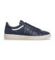 Hackett London Bond Active Leren Sneakers navy