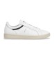 Hackett London Bond Active Leren Sneakers wit