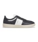 Hackett London Bond Leren Sneakers Net marine