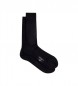 Hackett London Zwarte katoenen sokken