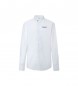Hackett London Biała koszula Amr Cutaway Pit Shirt