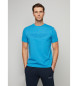 Hackett London Am Emboss T-shirt blå