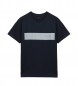 Hackett London T-shirt grafica Am blu navy