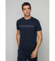 Hackett London T-shirt Essential azul-marinho