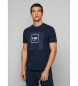 Hackett London Hs Graphic T-shirt marinblå