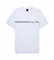 Hackett London Camiseta HS Travel blanco