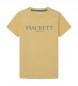 Hackett London T-shirt Maxi Logo gul