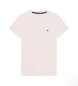 Hackett London T-shirt Small Logo blanc