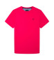 Hackett London Koszulka z logo Swim czerwona