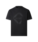 Hackett London Maglietta nera Club House