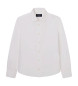 Hackett London Ceromonial poplin-skjorte hvid