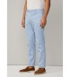 Hackett London Pantaln Chino Kensington azul