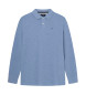 Hackett London Polo Classic Fit Logo Ls blå