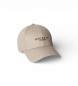 Hackett London Contrasterende merkbeige pet