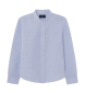 Hackett London Camisa de corte entallado azul