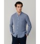 Hackett London Porter Overhemd blauw