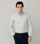 Hackett London Bengal lærredsskjorte i grøn